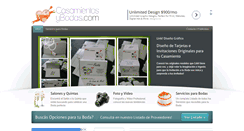 Desktop Screenshot of casamientosybodas.com